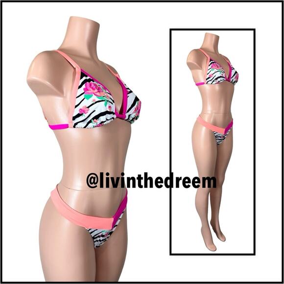 Beach Bunny Alex Micro Triangle Top XL &  Naomi Micro Tango M $170 - Picture 10 of 14